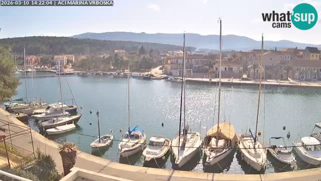 Vrboska livecam | Isola di Hvar | Croazia