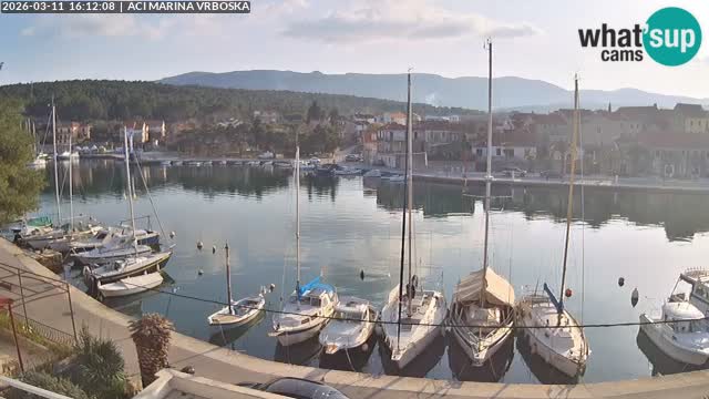 Spletna kamera Vrboska | Otok Hvar | Hrvaška