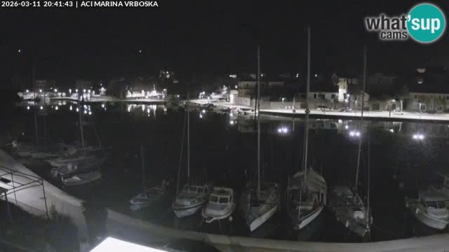 Vrboska livecam | Isola di Hvar | Croazia