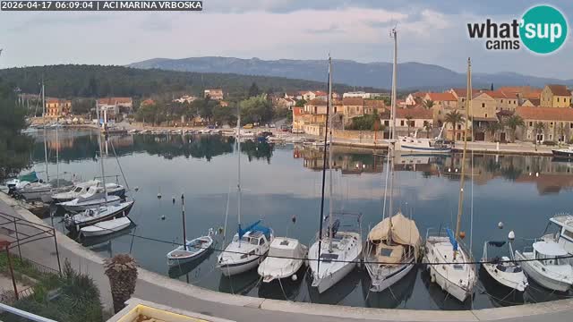 Spletna kamera Vrboska | Otok Hvar | Hrvaška