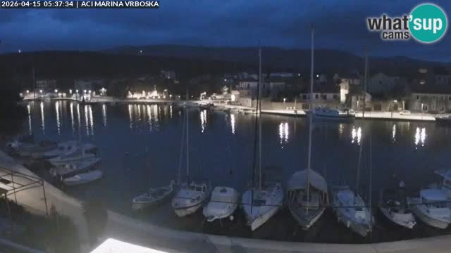 Spletna kamera Vrboska | Otok Hvar | Hrvaška