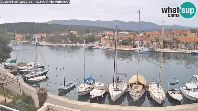 Spletna kamera Vrboska | Otok Hvar | Hrvaška