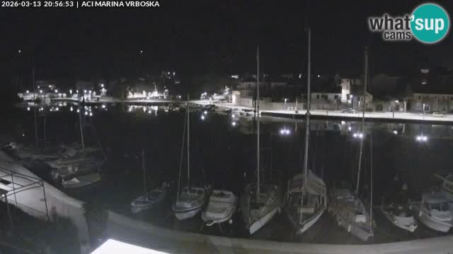 Spletna kamera Vrboska | Otok Hvar | Hrvaška