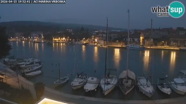 Spletna kamera Vrboska | Otok Hvar | Hrvaška