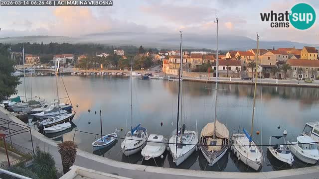 Spletna kamera Vrboska | Otok Hvar | Hrvaška