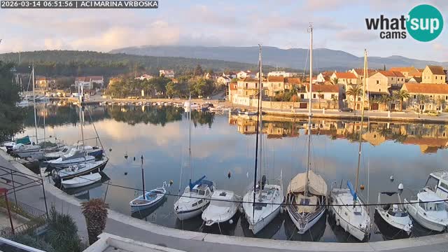 Spletna kamera Vrboska | Otok Hvar | Hrvaška