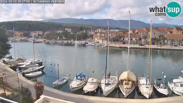 Vrboska livecam | Isola di Hvar | Croazia