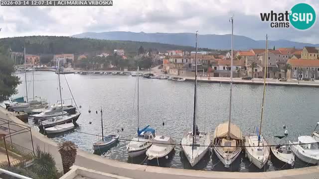 Spletna kamera Vrboska | Otok Hvar | Hrvaška