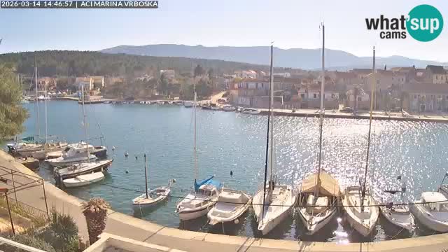 Spletna kamera Vrboska | Otok Hvar | Hrvaška