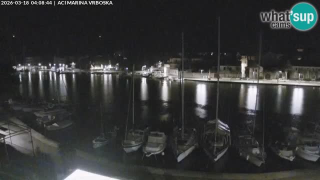 Vrboska livecam | Isola di Hvar | Croazia