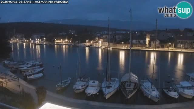 Vrboska livecam | Isola di Hvar | Croazia