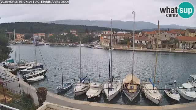 Vrboska livecam | Isola di Hvar | Croazia