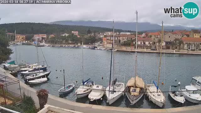 Spletna kamera Vrboska | Otok Hvar | Hrvaška