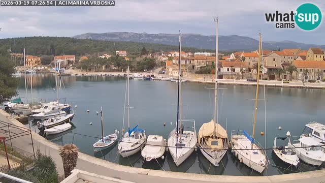 Vrboska livecam | Isola di Hvar | Croazia