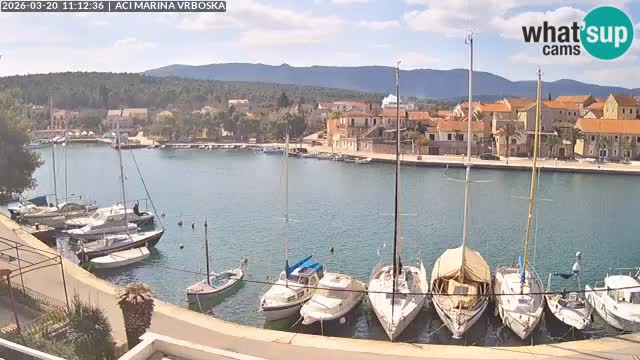 Vrboska livecam | Isola di Hvar | Croazia