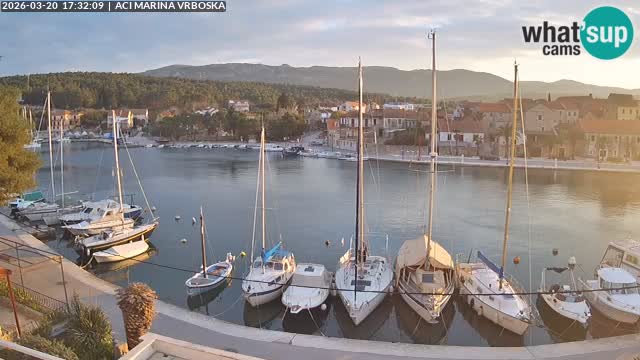 Vrboska livecam | Isola di Hvar | Croazia