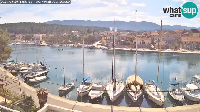 Vrboska web kamera | otom Hvar | Dalmacija
