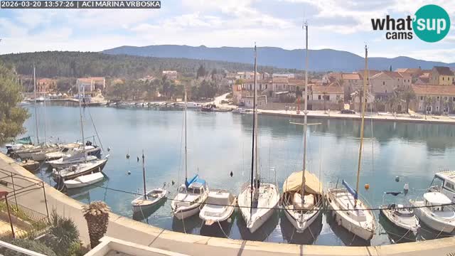 Vrboska livecam | Isola di Hvar | Croazia
