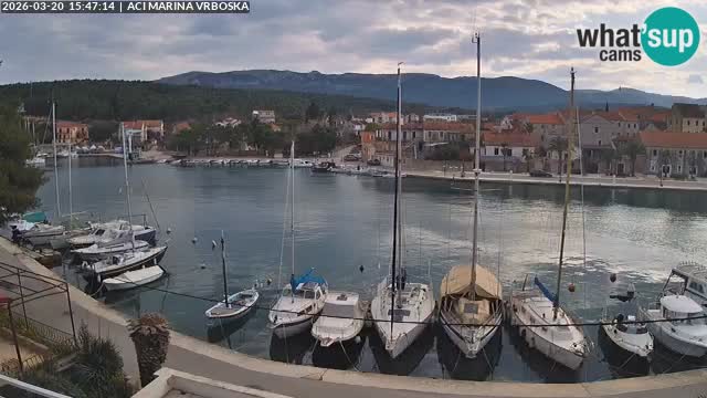 Spletna kamera Vrboska | Otok Hvar | Hrvaška