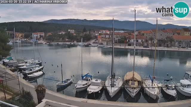 Vrboska livecam | Isola di Hvar | Croazia