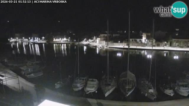Spletna kamera Vrboska | Otok Hvar | Hrvaška