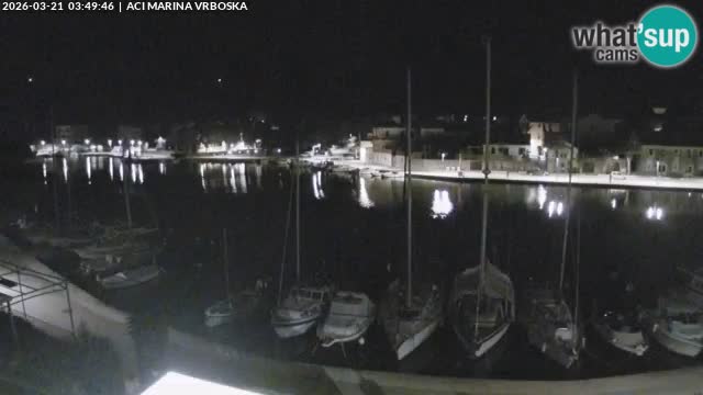 Vrboska livecam | Isola di Hvar | Croazia