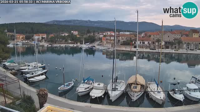 Vrboska livecam | Isola di Hvar | Croazia