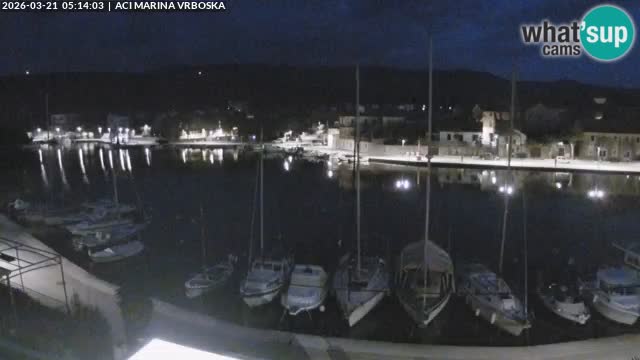 Vrboska livecam | Isola di Hvar | Croazia