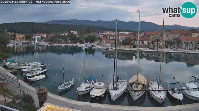 Vrboska web kamera | otom Hvar | Dalmacija