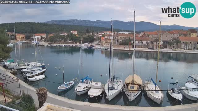 Vrboska livecam | Isola di Hvar | Croazia