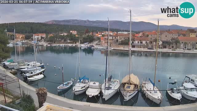 Vrboska livecam | Isola di Hvar | Croazia