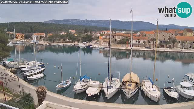 Vrboska web kamera | otom Hvar | Dalmacija