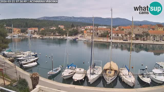 Vrboska livecam | Isola di Hvar | Croazia