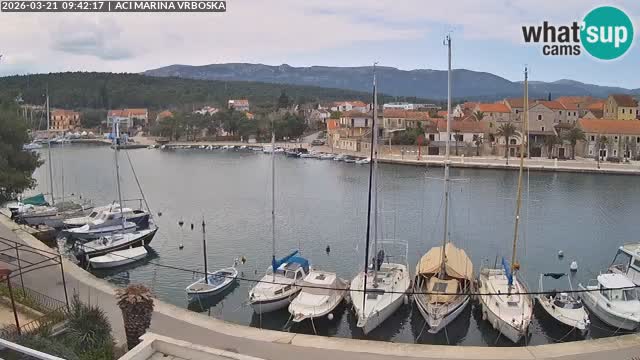 Vrboska web kamera | otom Hvar | Dalmacija