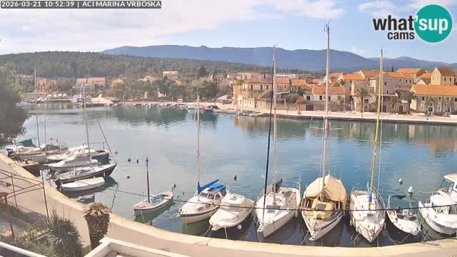 Spletna kamera Vrboska | Otok Hvar | Hrvaška