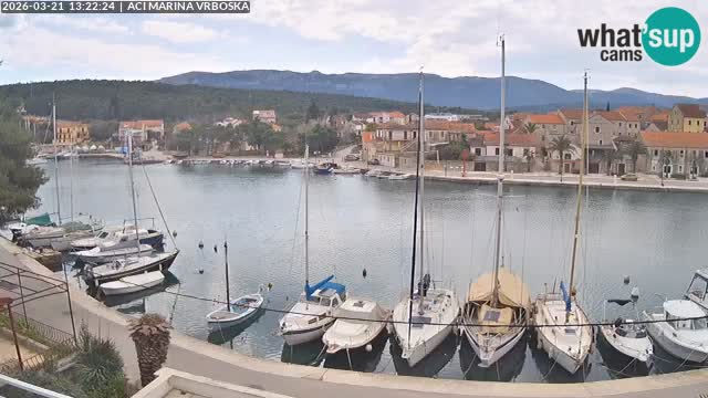 Spletna kamera Vrboska | Otok Hvar | Hrvaška