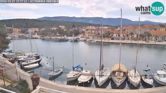 Spletna kamera Vrboska | Otok Hvar | Hrvaška