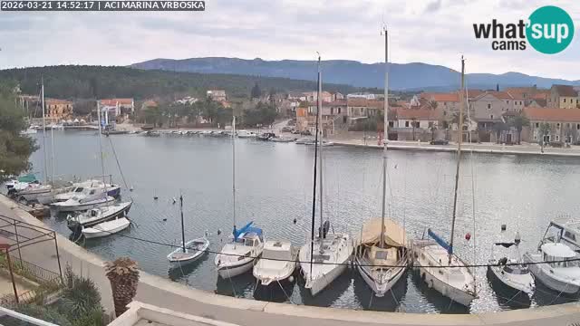 Spletna kamera Vrboska | Otok Hvar | Hrvaška