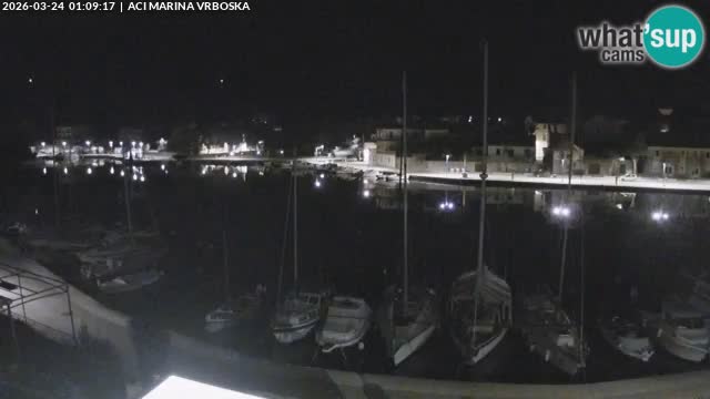 Spletna kamera Vrboska | Otok Hvar | Hrvaška