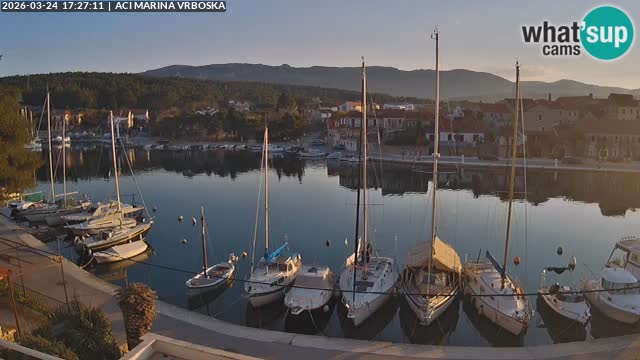 Vrboska livecam | Isola di Hvar | Croazia