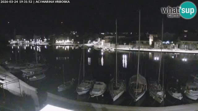 Vrboska livecam | Isola di Hvar | Croazia