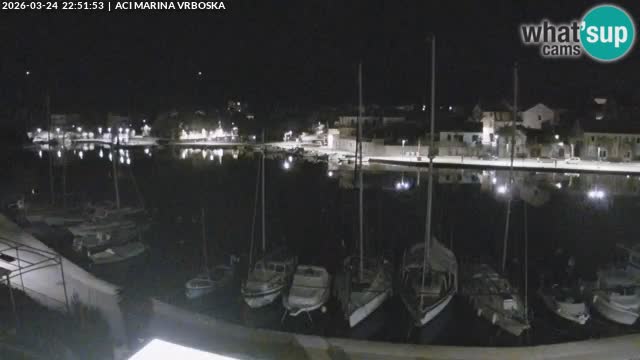 Vrboska web kamera | otom Hvar | Dalmacija