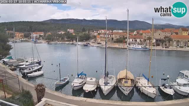 Vrboska web kamera | otom Hvar | Dalmacija