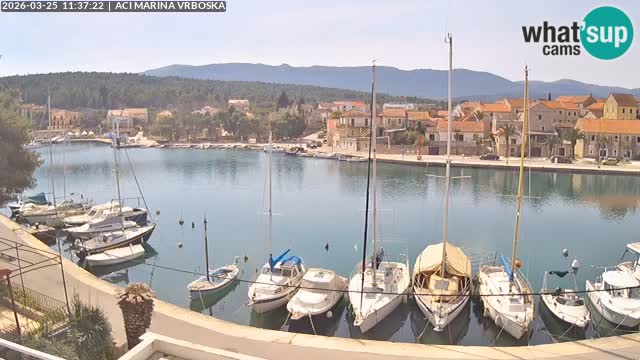 Vrboska webcam | Hvar Insel | Kroatien