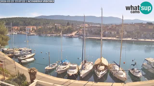 Vrboska web kamera | otom Hvar | Dalmacija