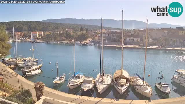Vrboska webcam | Hvar Insel | Kroatien