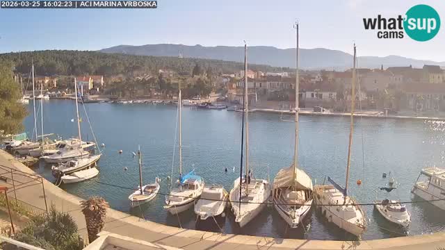 Vrboska livecam | Isola di Hvar | Croazia