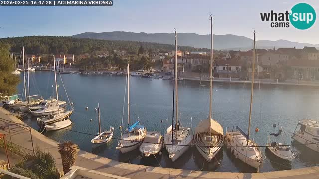 Vrboska livecam | Isola di Hvar | Croazia
