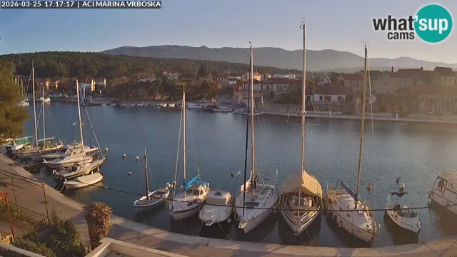 Vrboska livecam | Isola di Hvar | Croazia