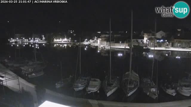 Vrboska livecam | Isola di Hvar | Croazia